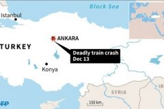 Four dead, 43 injured in Ankara train crash