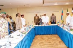 Philemon Yang, Idris Deby, Others adopt 8-point agenda to end Boko Haram