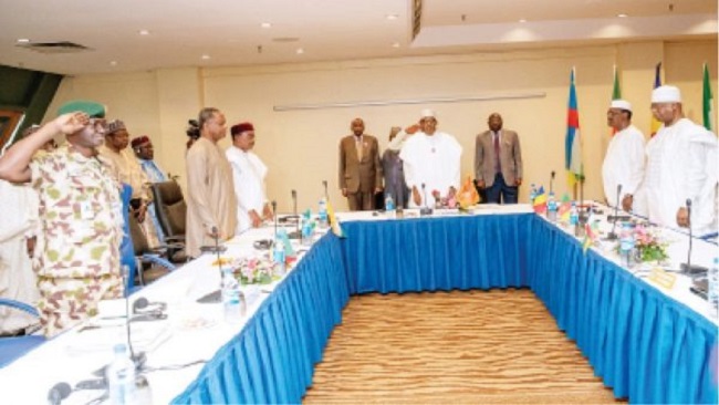 Philemon Yang, Idris Deby, Others adopt 8-point agenda to end Boko Haram