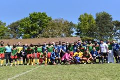 UK: Bisong Foundation stages charity football match between Cameroon’s 1990 World Cup stars and Cambridgeshire Police FC