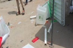 Nigeria votes: Lagos polling center rocked by violent disruption