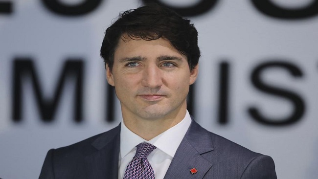 Canadian Prime Minister working from home as wife tested for COVID-19