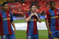 Messi, Puyol and Drogba lead tribute to retired Samuel Eto’o