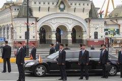 North Korea’s Kim arrives in Russia for summit with Putin