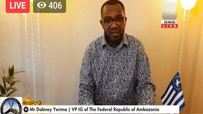 Ambazonia Vice President addresses nation and pledges support for Ground Zero