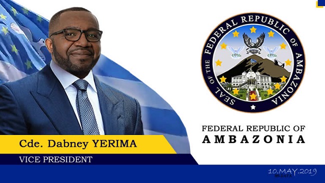 We have our International boundaries, We have our flag, We have our anthem; Ambazonia VP