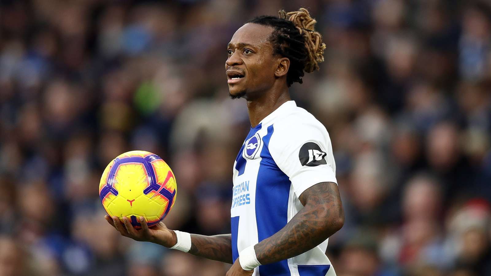Premier League: Gaetan Bong extends Brighton and Hove Albion’s stay