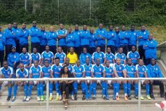 Village Mulheim Germany: Africans queue in Mülheim an der Ruhr for the launch of Village’s beautiful kit