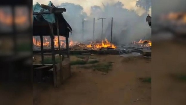 Ambazonia villages are burning in the One and Indivisible Cameroon