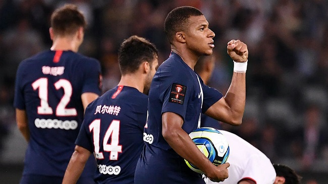 Ligue 1: Mbappé, Di Maria work their magic to gift PSG French Super Cup victory