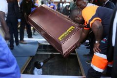 Zimbabwe: Robert Mugabe buried in a steel coffin as family claims people are ‘after his body’