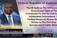 Ambazonia: Interim Government vows to work for complete independence