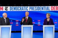 US: Democrats go on attack against Warren on healthcare, taxes at debate