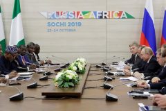 Russian influence comes in to land in Africa