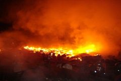 Douala Military Baracks on Fire