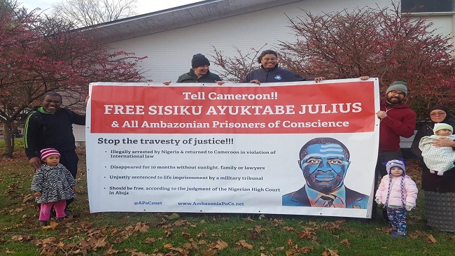 Call for support for Ambazonian prisoners of conscience on Prisoners for Peace Day
