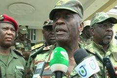 Southern Cameroons Crisis: French Cameroun Chief of Defense Staff arrives in Bamenda