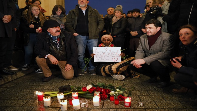 Germany: Vigils held for victims of ‘racist’ gunman