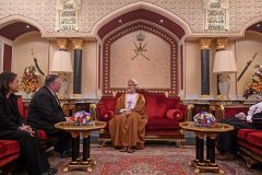 US Secretary of State meets new Sultan of Oman