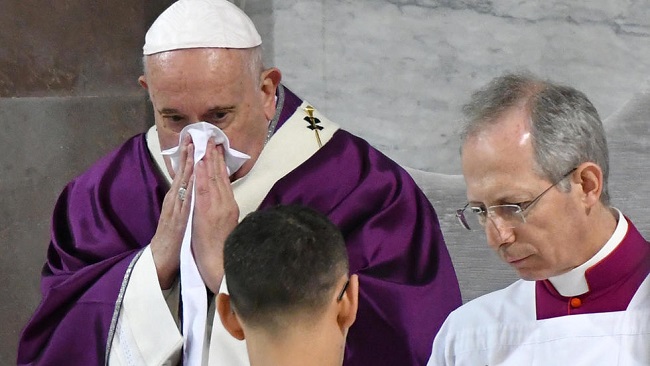 Vatican makes no reference to Coronavirus as Pope cancels more official appointments
