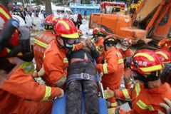 Several killed in collapse of hotel in China used as virus quarantine site