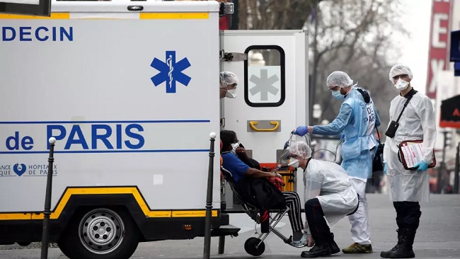France records 112 coronavirus deaths in a day