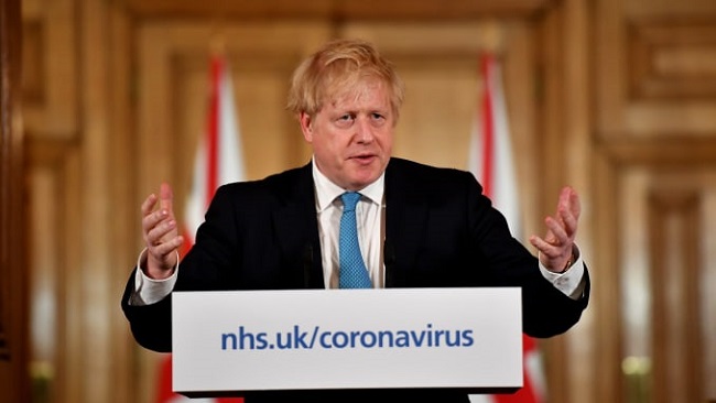 British PM Johnson tests positive for COVID-19