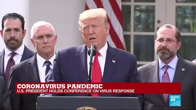 US: President Trump declares coronavirus national emergency