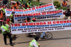 French Cameroun-funded bike riders group organises protest in Bamenda