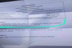 The Balla questions Buea University Don summoned over question on Ambazonia crisis