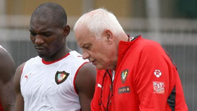 Former Cameroon and Ghana coach Pfister says Eto’o and Abedi Pele are the best he ever coached