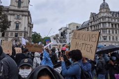 Pro black demo in UK Tens of thousands defy government to protest in five major British cities