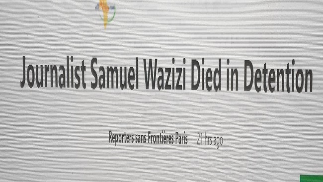 Journalist Samuel Wazizi’s body may have been cut into pieces