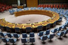 Empty UN Council seats UN adopts resolution calling for pandemic-related halt to conflicts