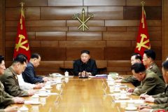 North Korea’s Kim chairs key military meeting on ‘war deterrent’