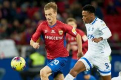 Football: Clinton N’Jie on target as Dynamo Moscow hold FC Ufa