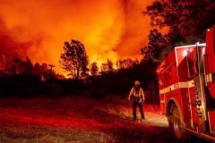 Sixteen dead, 500,000 evacuated as western US burns out of control