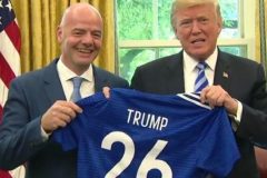 Football: FIFA head visits White House amid corruption investigation in Switzerland