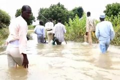 Northern French Cameroon Under Water