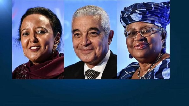 Trio Three Africans vying for the post of WTO Director General