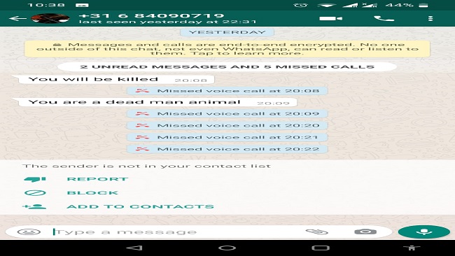 Exiled Southern Cameroons Vice President faces death threat