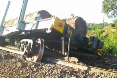French Cameroun: Goods train derail in Eseka