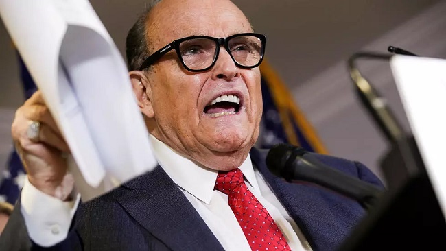 US: Trump lawyer Rudy Giuliani tests positive for Covid-19
