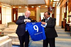 Biya meets FIFA President Infantino
