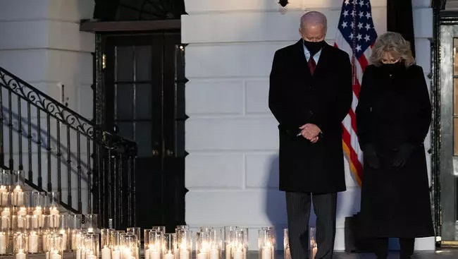 Covid: Joe Biden calls United States’ 500,000 deaths a ‘heartbreaking’ milestone