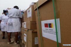 China aid CPDM Crime Syndicate receives China-donated medical equipment to fight COVID-19