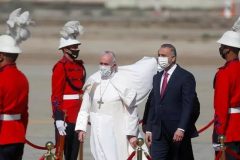 The Holy Father begins historic visit to war-ravaged Iraq as ‘pilgrim of peace’