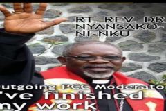 Prayerful condolences on death of Moderator Nyansako Ni Nku