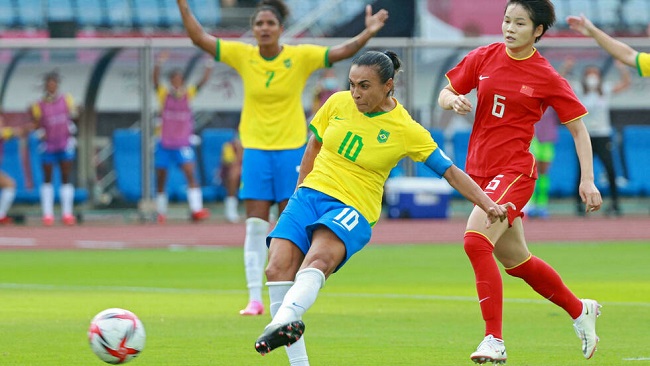 Football: Pele of Brazil hails ‘much more than footballer’ Marta after Olympics landmark