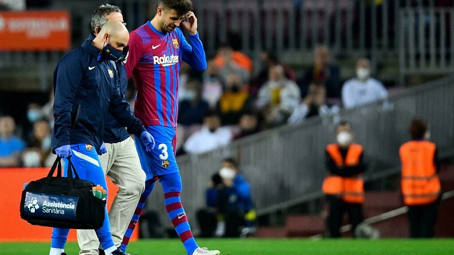 Football: Injured Pique to miss Barcelona’s visit to Kiev